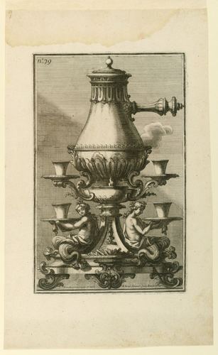Coffee-pot and Stand from